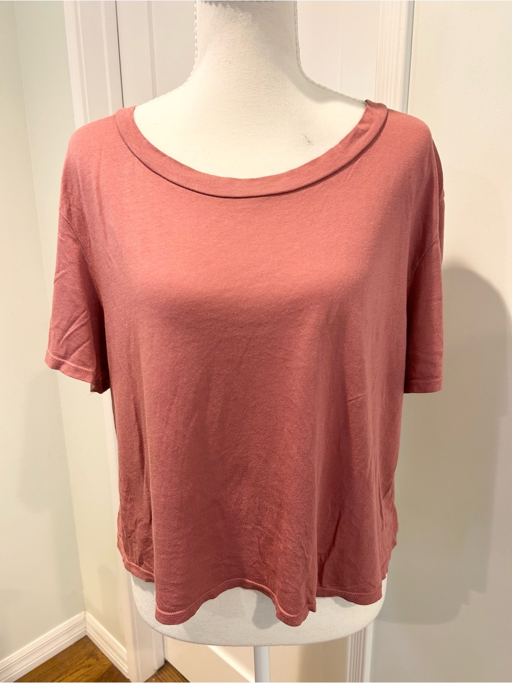 Michael Stars One Size Cropped Tee